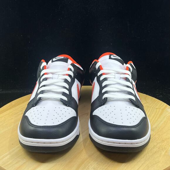 Nike By You Dunk Low White Orange Black FV9524-900 Men's Size 11.5 Shoes - Picture 3 of 10